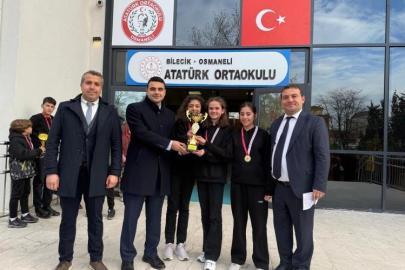 Bilecik’te okul sporlarında masa tenisi başarısı