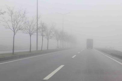 Bingöl’de yoğun sis etkili oldu