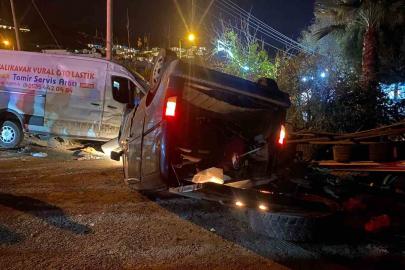 Bodrum’da trafik kazası: 1 ölü, 2 yaralı