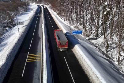 Bolu Dağı’nda kartpostallık görüntüler