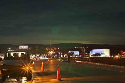 Bolu’da minibüsle motosiklet çarpıştı: 1 ölü, 1 yaralı