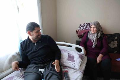 Boynuna batan tel engelli bıraktı, 24 yıldır mutluluk hayalleri kuruyor