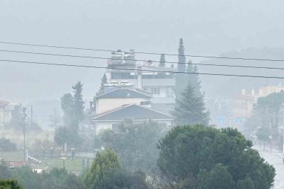 Bozdoğan sise teslim oldu, görüş mesafesi düştü