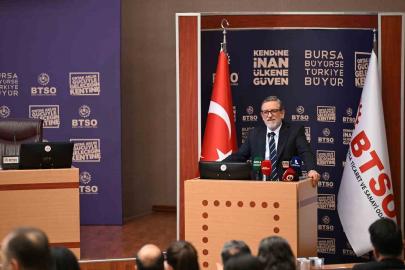 BTSO Başkanı İbrahim Burkay 2030 vizyonunu açıkladı