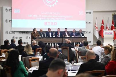 BTSO’da eğitim sektörünün geleceği konuşuldu