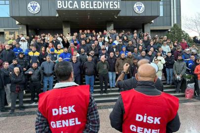 Buca Belediyesinde işçiler yeniden iş bıraktı, çöpler birikmeye başladı