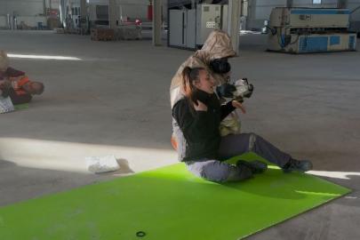 Burdur’da gerçeğini aratmayan yangın ve KBRN tatbikatı