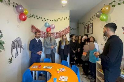 Burhaniye Uygulamalı Bilimler Fakültesi’nden özel çocuklara oyun alanı desteği