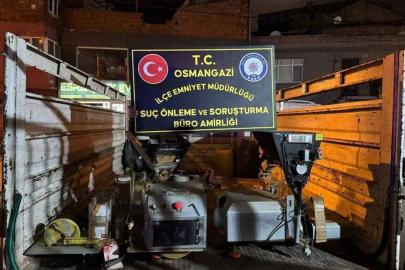 Bursa’da 283 bin adet kaçak sigara ele geçirildi