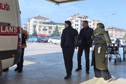 Bursa’da bebeğin akciğerine fıstık kaçtı