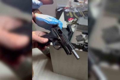 Bursa’da kaçak silah atölyesine Yıldırım operasyonu: Çok sayıda silah ele geçirildi