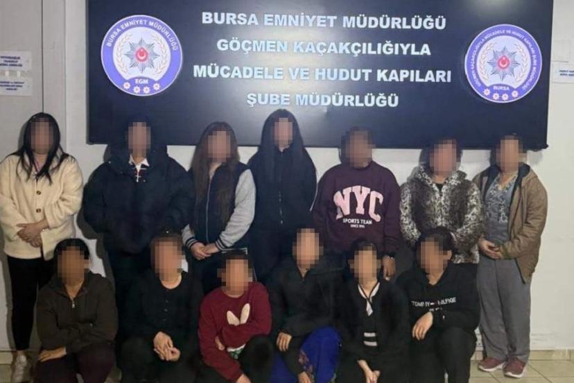 Bursa’da masaj salonlarına eş zamanlı operasyon: 13 kaçak çalışan yakalandı