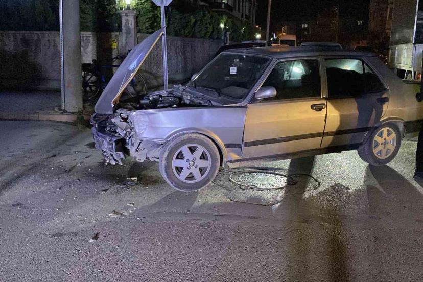 Bursa’da trafik kazası: 1 yaralı