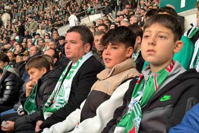 Bursaspor sevgisi çocukların kalplerine işlendi