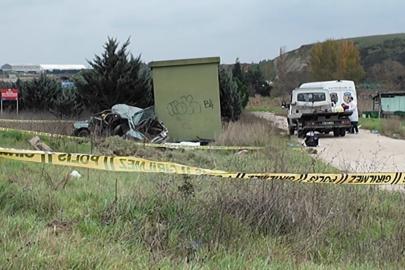 Büyükçekmece’de gece yaşanan kaza gündüz fark edildi: 2 ölü