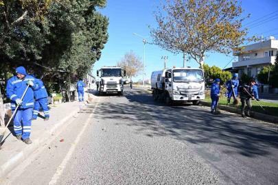 Büyükşehir ekiplerinden Didim’de kapsamlı çevre temizliği