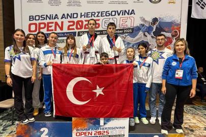 Büyükşehir Taekwondocuları Saraybosna’da Türkiye’yi gururlandırdı