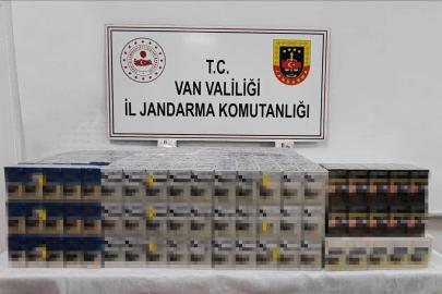 Çaldıran’da bin 230 paket kaçak sigara ele geçirildi