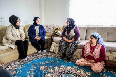 Çameli Belediyesi personeli engelli bireyleri evlerinde ziyaret etti