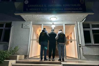 Çanakkale’de kesinleşmiş hapis cezası olan 9 şüpheli yakalandı