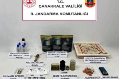 Çanakkale’de uyuşturucu operasyonu: 1 tutuklama