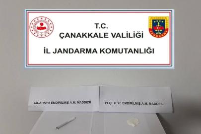 Çanakkale’de uyuşturucu operasyonu: 2 şüpheli tutuklandı