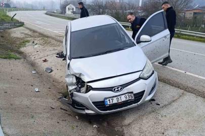 Çan’da trafik kazası: 1 yaralı