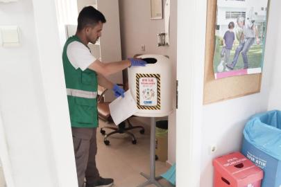 Canik’te 520 kilo atık ilaç bertaraf edildi