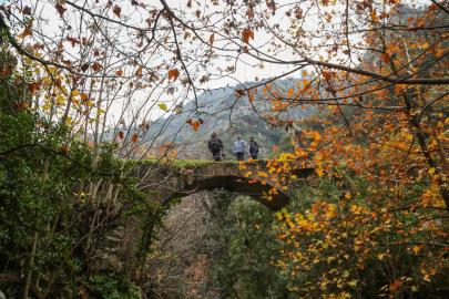 Çaybaşı Deresinde kartpostallık görüntüler