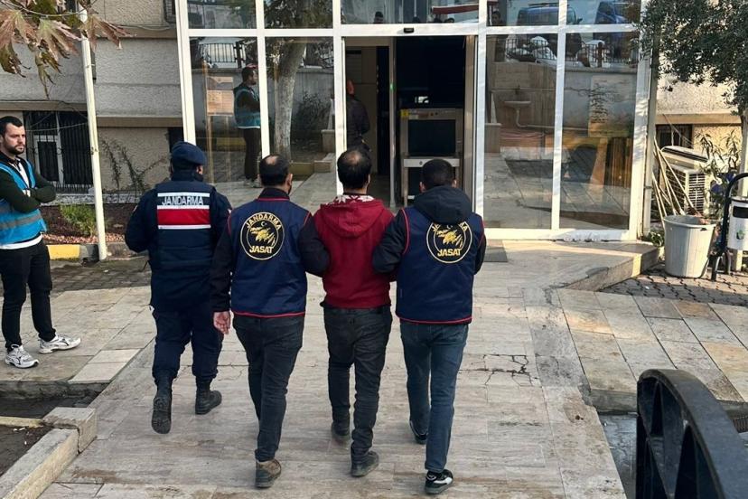 Çiftçilerin korkulu rüyası gaspçı jandarmadan kaçamadı