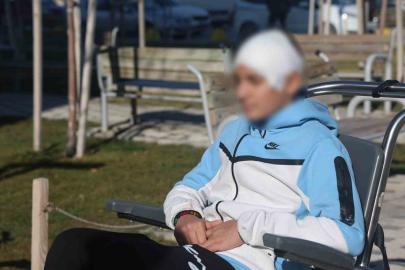 Çocuğun kafasına taşla vuran çocuk yeniden tutuklandı