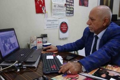 Çocukluk hayali olan fotoğrafçılığı 55 yıldır sürdürüyor