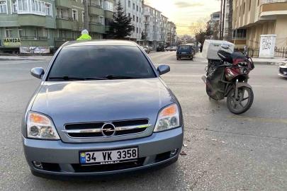Çorum’da otomobil ile motosiklet çarpıştı: 1 yaralı