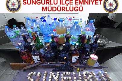 Çorum’da yılbaşı öncesi sahte alkol operasyonu: 3 gözaltı