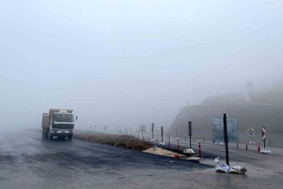 Çorum’da yoğun sis etkili oldu