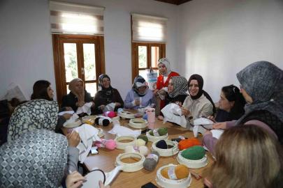 Çubuk’taki tarihi konak ilçedeki kadınların yeni dünyası oldu