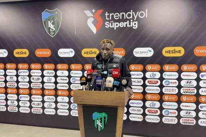 Daniel Agyei: "Ligin en formda takımlarından biriyiz"