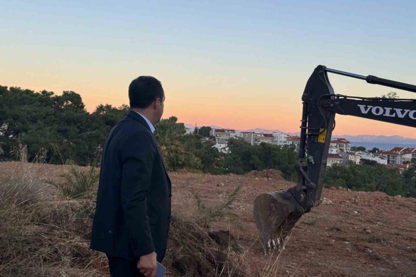 Datça’ya yeni hükümet konağı için inşaat başladı