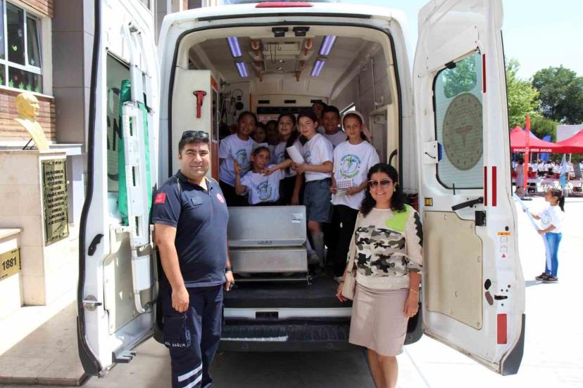 Denizli’de gelen 475 bin çağrıda 104 bin hastaya ambulans hizmeti verildi