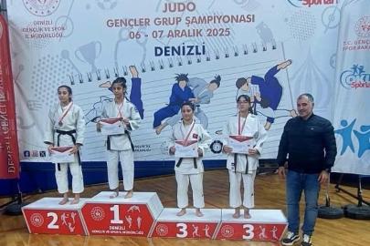 Denizli’de judo grup şampiyonası heyecanı nefes kesti