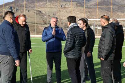 Dersimspor’un altyapısına kalıcı yatırım müjdesi