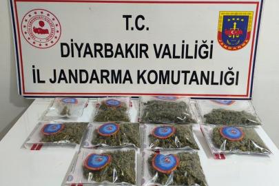 Diyarbakır’da 25 kilo esrar ele geçirildi