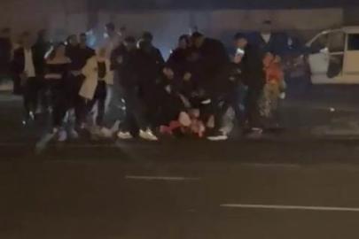 Diyarbakır’da düğün sonrası kavga: Damat, yerde yatan şahsa siper oldu