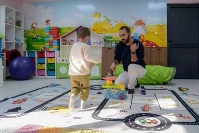Diyarbakır’da özel çocuklar için oyun terapisi hizmeti