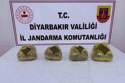 Diyarbakır’da uyuşturucu operasyonu: 38 kilo esrar ele geçirildi