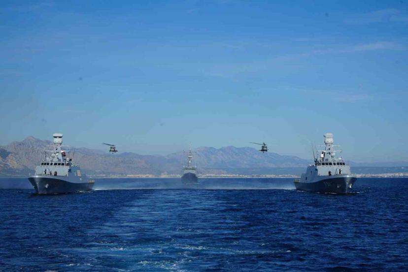 Doğu Akdeniz-2025 Tatbikatı Antalya açıklarında nefes kesti