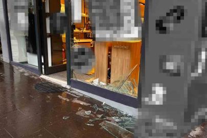 Dükkana girdi, arkasına bile bakmadan kaçtı