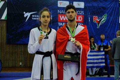 Dünya Ümitler Taekwondo Şampiyonası’nda millilerden iki gümüş