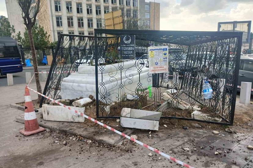 (Düzeltme) Ankara’da sürekli trafik kazalarının yaşandığı türbede yine kaza oldu