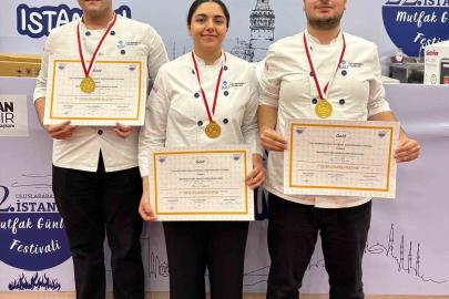 (Düzeltme) ‘BAU Gastronomi’ öğrencilerine 2 altın madalya